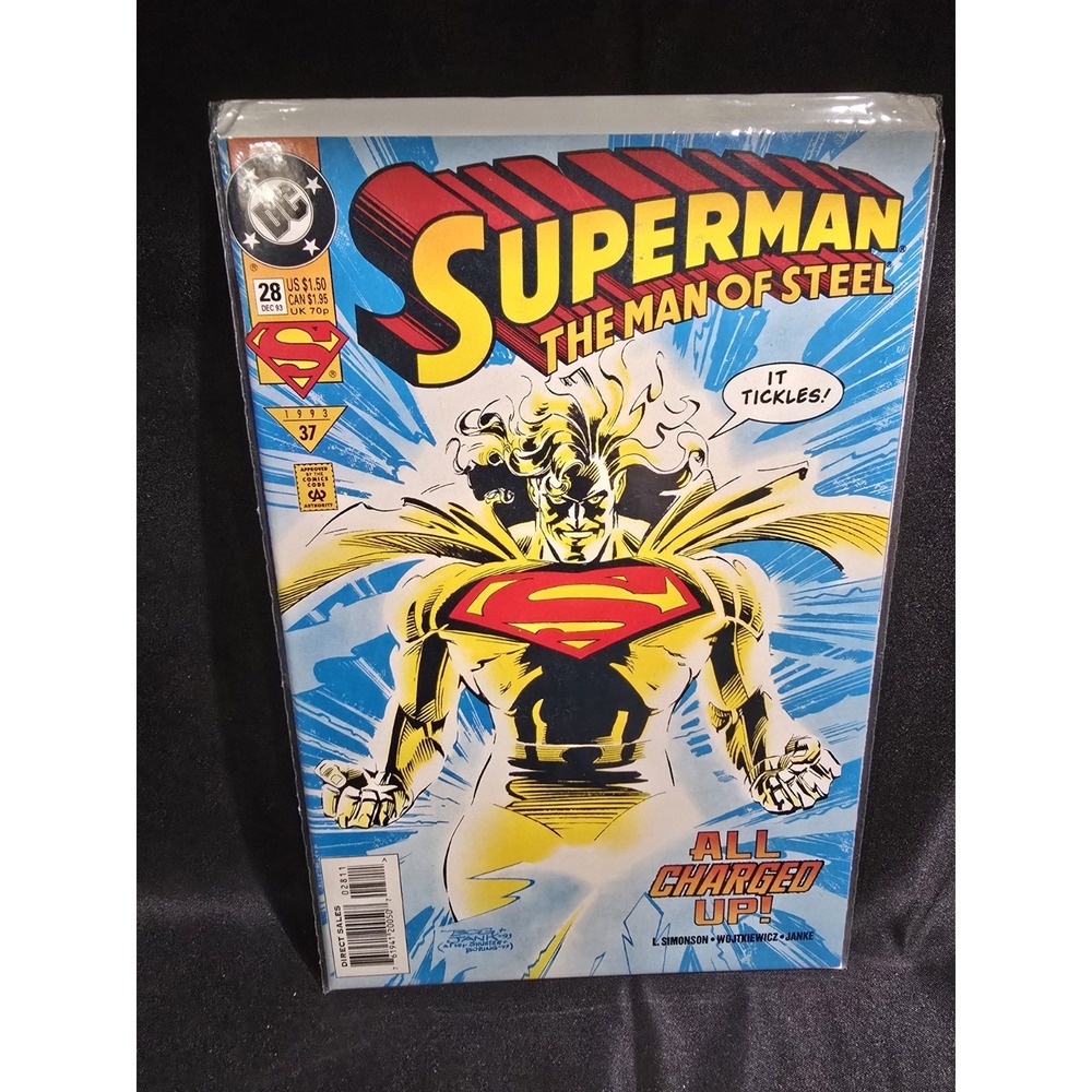 DC Superman The Man Of Steel #28 All Charged Up!